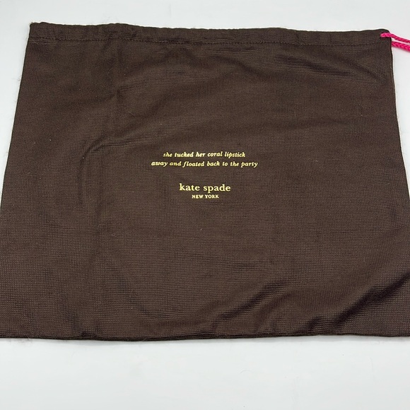 Kate Spade Cotton Canvas Dust Bag - Picture 1 of 5
